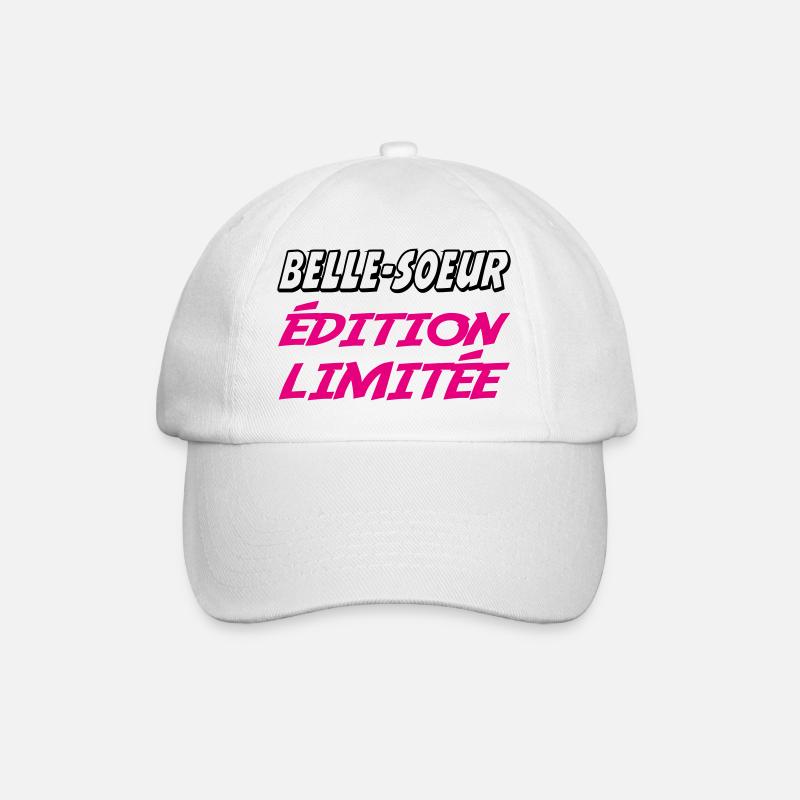 BELLE SOEUR édition limitée - Casquette classique - blanc/blanc