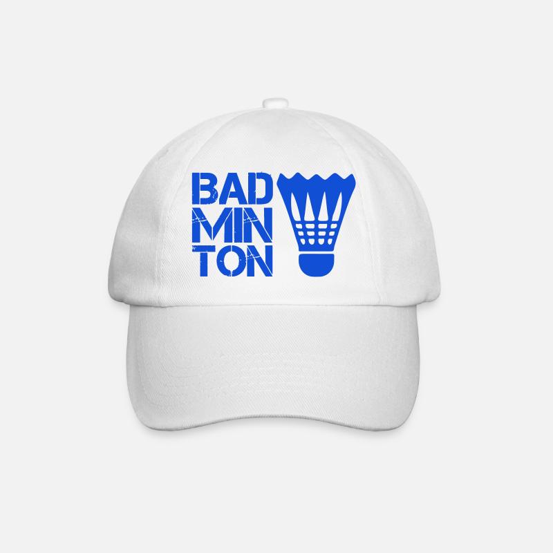 federball Badminton - Baseballkappe - Weiß/Weiß