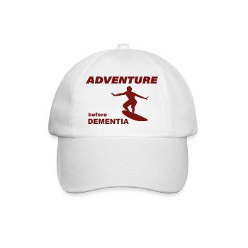 SURF ADVENTURE - Baseball Cap - white/white - Front