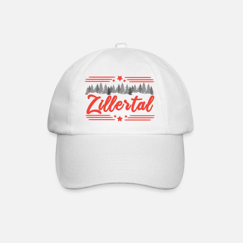Zillertaler Wald Liebe - Baseballkappe - Weiß/Weiß