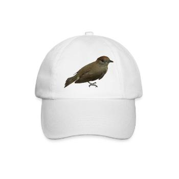 Blackcap female - Baseball Cap - white/white - Front