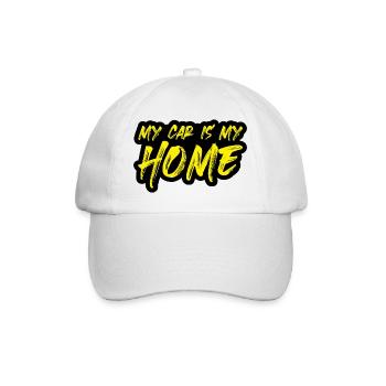 Camping Car Vivre dans une voiture - Casquette classique - blanc/blanc - Devant