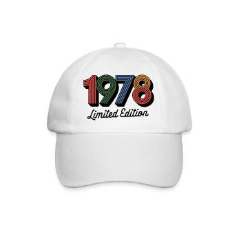 Vintage 1978 limited edition - Baseball Cap - white/white - Front
