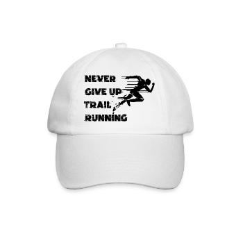 Trail Running Sports - Baseball Cap - white/white - Front