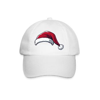 Chapeau de Noël Père Noël - Casquette classique - blanc/blanc - Devant