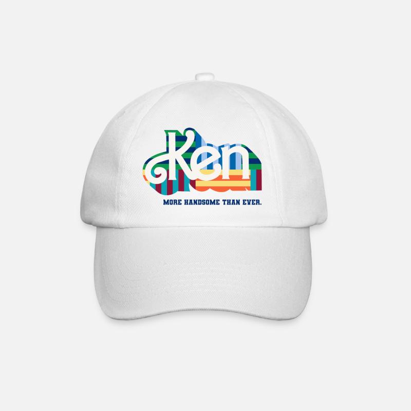 Barbie Design Ken Avec Slogan - Casquette classique - blanc/blanc