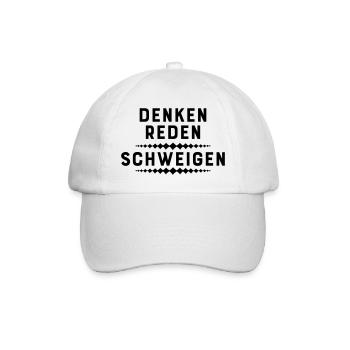 Funny sayings - Baseball Cap - white/white - Front