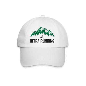 Ultra Running - Baseball Cap - white/white - Front