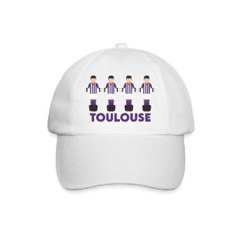 Toulouse - Casquette classique - blanc/blanc - Devant