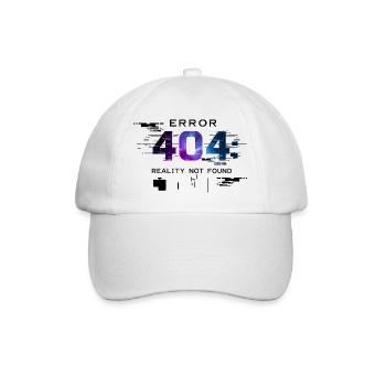 Erreur : Réalité introuvable - Casquette classique - blanc/blanc - Devant