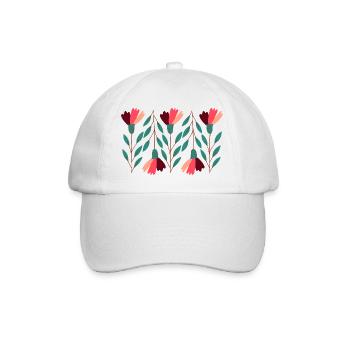 Le pouvoir des fleurs - Casquette classique - blanc/blanc - Devant