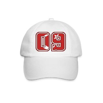 Aydın - Baseballkappe - Weiß/Weiß - Vorne
