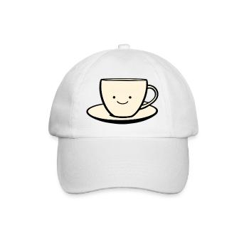 Sweet Coffee Mug Coffee Lover - Baseball Cap - white/white - Front