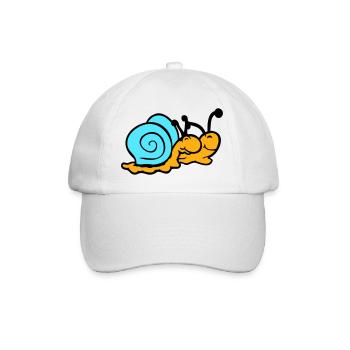 2 Snail Shell Snails Team In Love Friends - Baseball Cap - white/white - Front