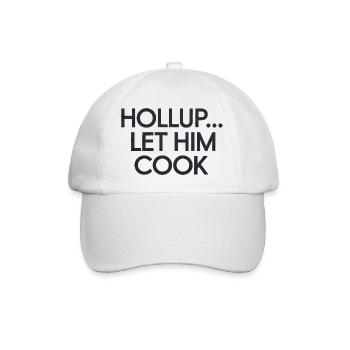 Conception de mème d’appel de cuisine humoristique - Casquette classique - blanc/blanc - Devant