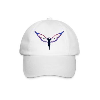 Silhouette de héros de l’aile - Casquette classique - blanc/blanc - Devant