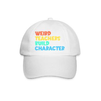 D’étranges enseignants forment le personnage - Casquette classique - blanc/blanc - Devant