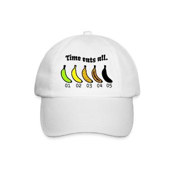Cycle de vie de la banane - Casquette classique - blanc/blanc - Devant