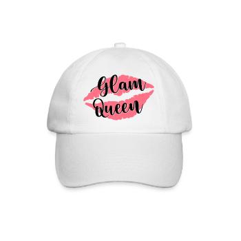 Glam Queen Kiss - Baseball Cap - white/white - Front