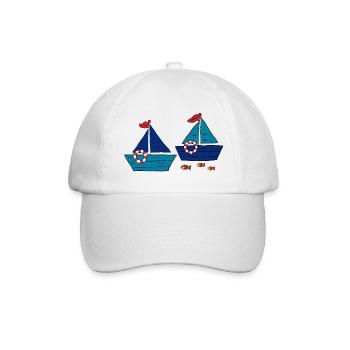 Shuttle - Baseball Cap - white/white - Front
