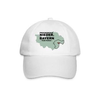 Lower Bavaria | PASSAU - Baseball Cap - white/white - Front