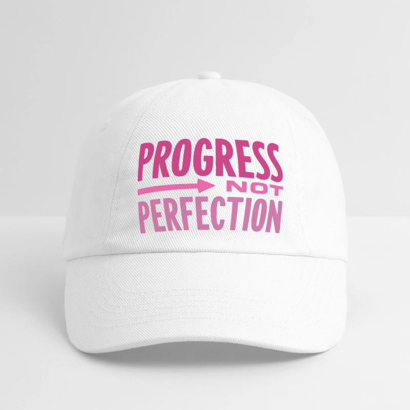 Le progrès, pas la perfection Le progrès compte Casquette classique