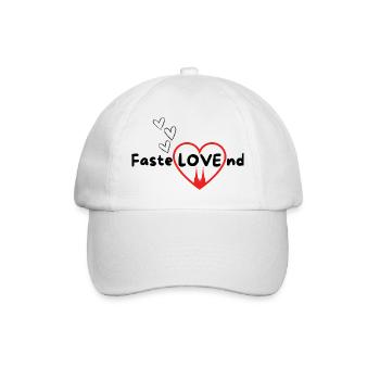 Fastelovend Köln Shirt Heimatliebe für Karneval - Baseballkappe - Weiß/Weiß - Vorne