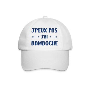 I can't, I messed up - Baseball Cap - white/white - Front