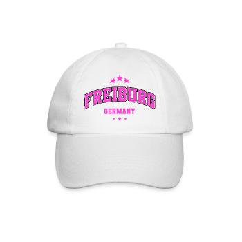 Emblème de la ville rose de Fribourg - Casquette classique - blanc/blanc - Devant