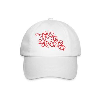 Souvenir d’art urbain Paris Streets - Casquette classique - blanc/blanc - Devant