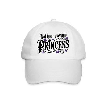 Pas une princesse ordinaire - Casquette classique - blanc/blanc - Devant