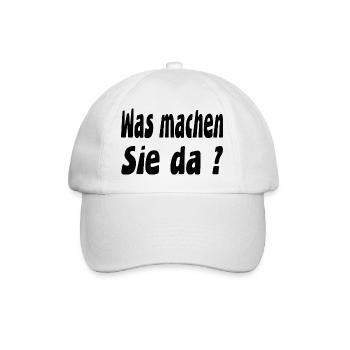 Arbeit - Baseballkappe - Weiß/Weiß - Vorne