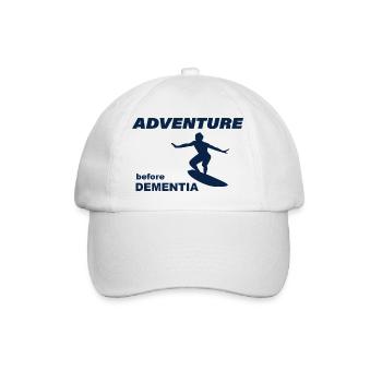 SURF ADVENTURE - Baseball Cap - white/white - Front