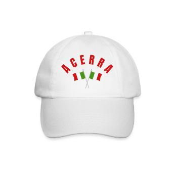 Acerra a franchi les drapeaux italiens - Casquette classique - blanc/blanc - Devant