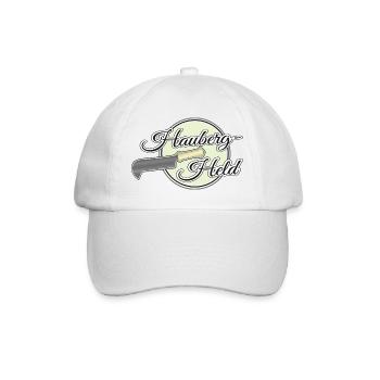 Hero of the Hauberg Hauberg Hero Heroine Hauberghero - Baseball Cap - white/white - Front
