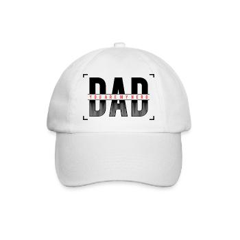 Papa, tu es mon héros Chemise - Casquette classique - blanc/blanc - Devant