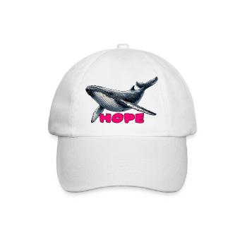 Whales of Hope - Hope - Baseball Cap - white/white - Front