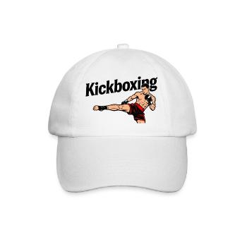 Kickboxing - Casquette classique - blanc/blanc - Devant