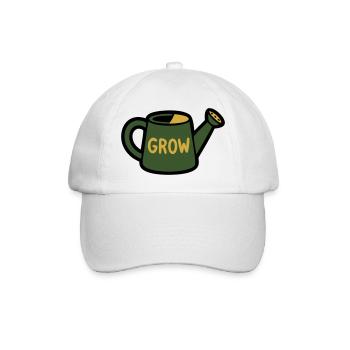 L’arrosage peut faire pousser des plantes jardinières - Casquette classique - blanc/blanc - Devant