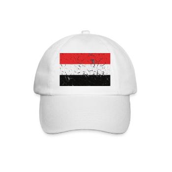 Yemen - Baseball Cap - white/white - Front
