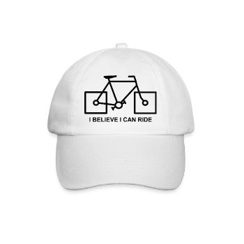 Fahrrad Humour Je crois que je peux monter - Casquette classique - blanc/blanc - Devant