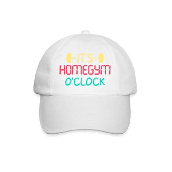 Fitness Fanatics Homegym O ́Clock Calisthenics Gym - Baseball Cap - white/white - Front