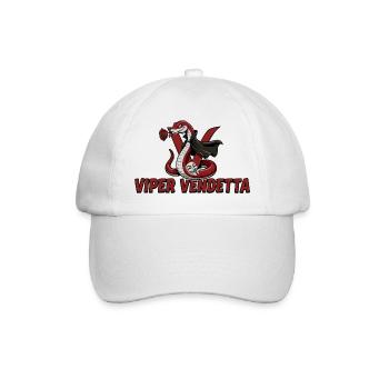 Viper Vendetta Cobra Red - Baseball Cap - white/white - Front