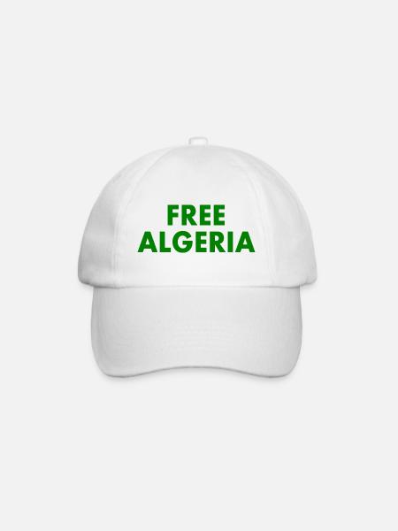 Algérie - Casquette classique - blanc/blanc