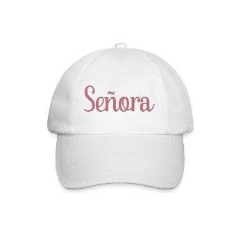 Señora Engagement Bride To Be Wedding Party - Baseball Cap - white/white - Front