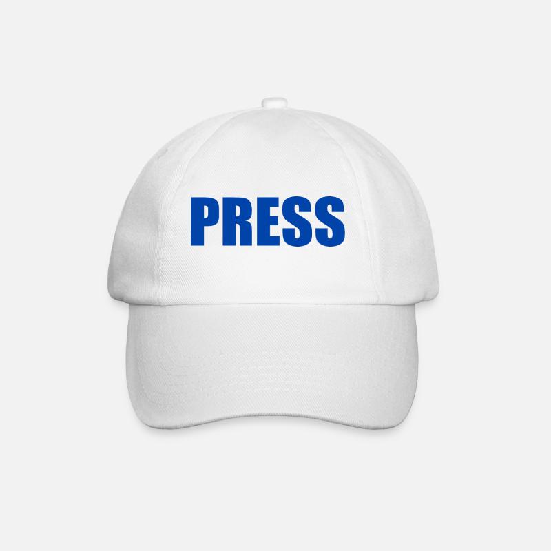Press - Casquette classique - blanc/blanc