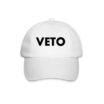 Veto - Baseball Cap - white/white - Front