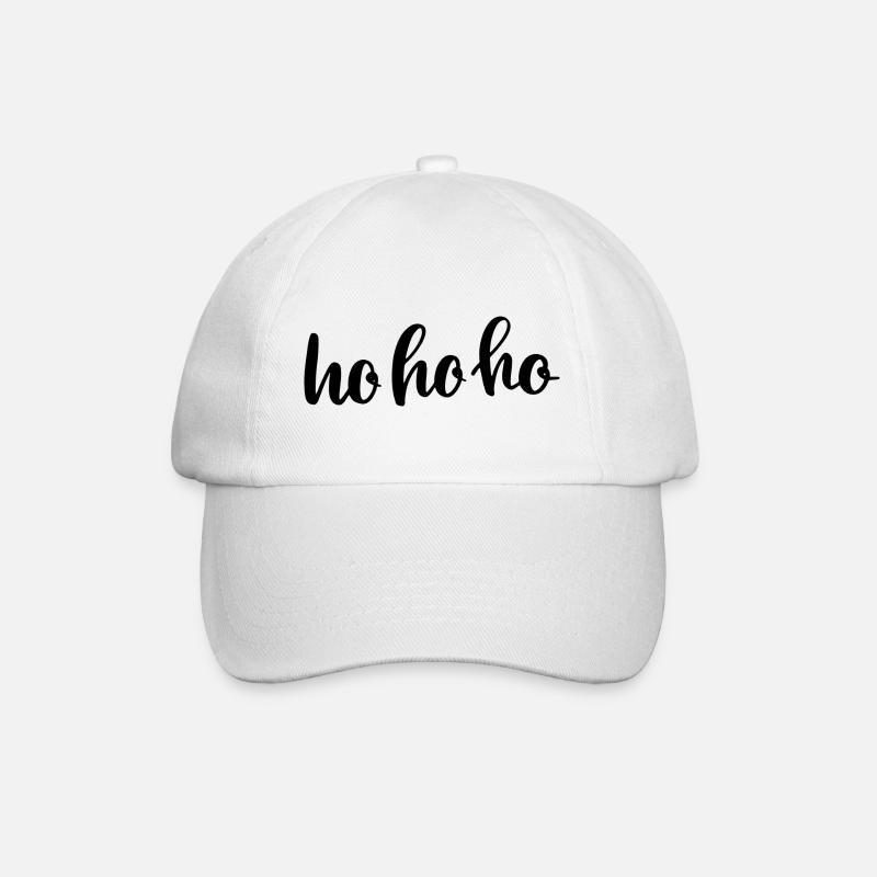 HO HO HO - Casquette classique - blanc/blanc