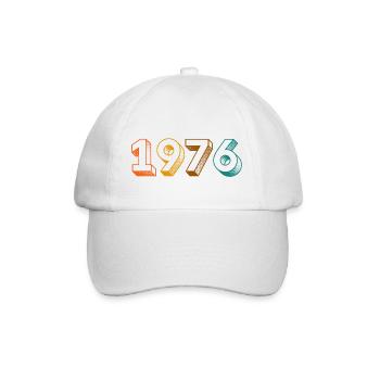 millésime 1976 - Casquette classique - blanc/blanc - Devant