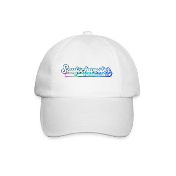 Saufschwester Saufen Sis - Baseballkappe - Weiß/Weiß - Vorne